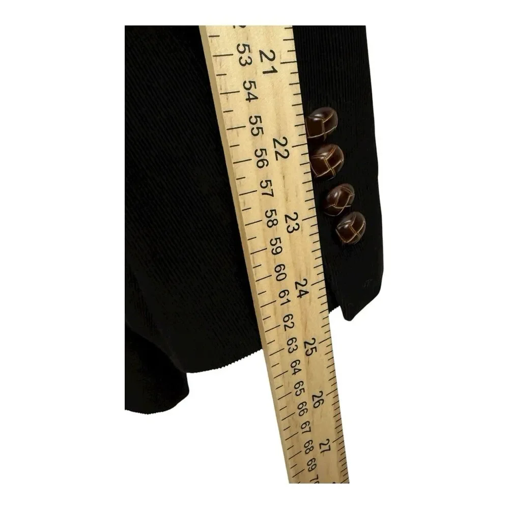 Lauren Ralph Lauren Blazer Mens Sz 42 Reg Fine Corduroy Brown With Elbow Patches